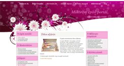 Desktop Screenshot of mukorom-epito.hu